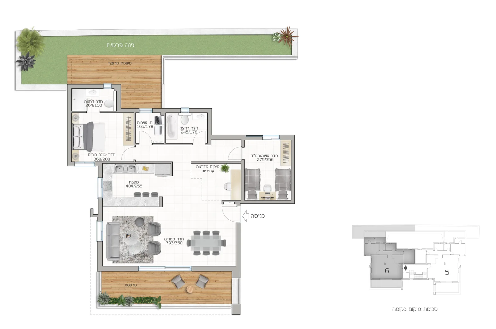 דגם עשה-אל - קומה 3